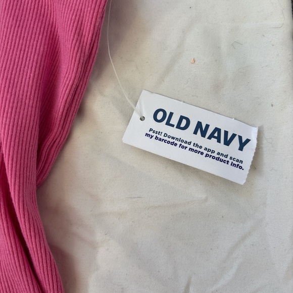 Old Navy Pink Fitted Tank Top - Picture 4 of 4